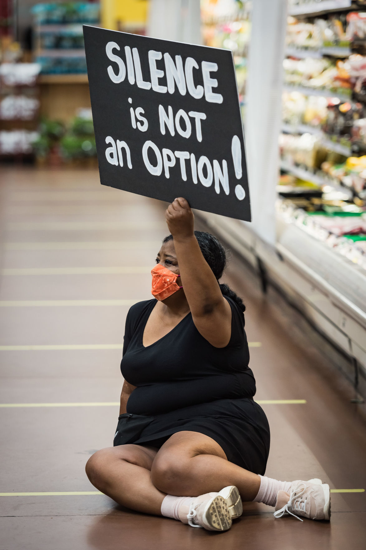 Sit-In Protest at Trader Joe's